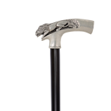 Lion Metal Cane Handle
