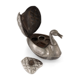 Vintage Swan Inkwell