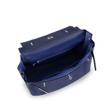 Kelly Voyage 50 — Blue Sapphire Togo Leather