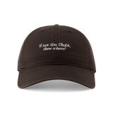If not Abu Dhabi, then where? Hat