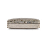 Engraved Silver-Plated Cigarette Case – Maritime Motif