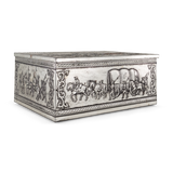 Caravan Scene Embossed Box