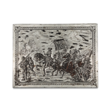 Caravan Scene Embossed Box