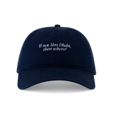 If not Abu Dhabi, then where? Hat