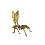 Vintage Brass Cicada