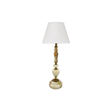 Onyx & Brass Table Lamp Base