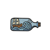 Sailship Inside a Bottle